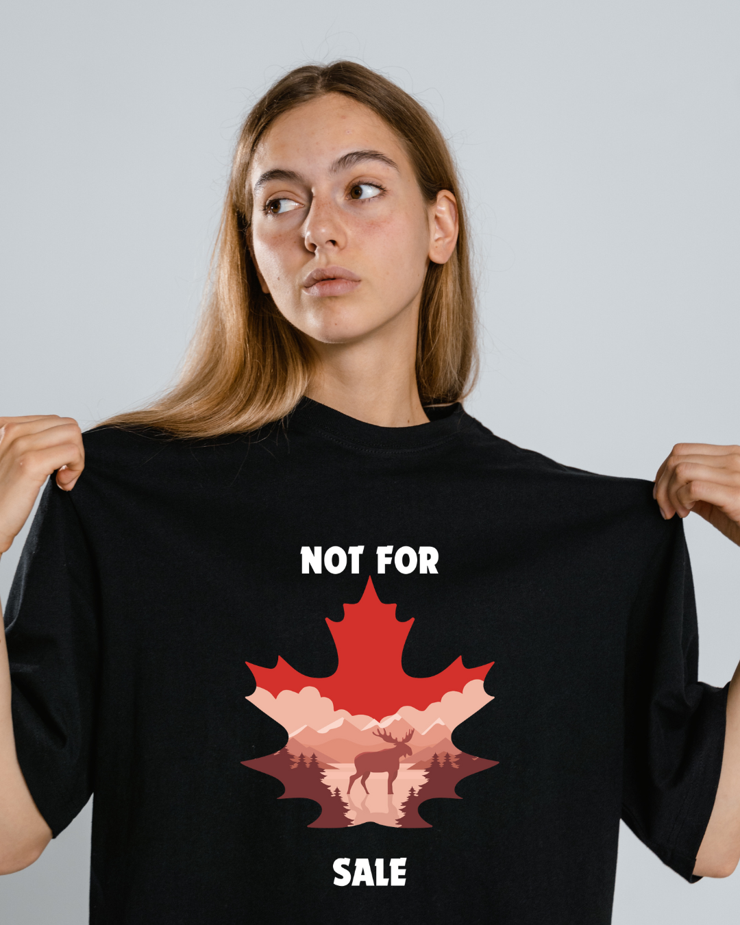 CAG Not For Sale T-Shirt - 100% Cotton - Made in Canada