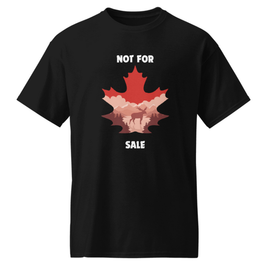 CAG Not For Sale T-Shirt - 100% Cotton - Made in Canada